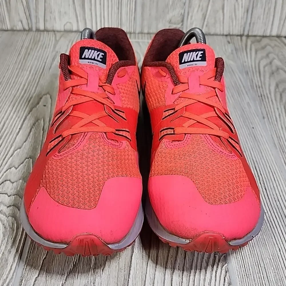 Nike Zoom Rival XC Spike Racing Shoes Fury Hot Lava/Black/Sunset Glow Men 10.5